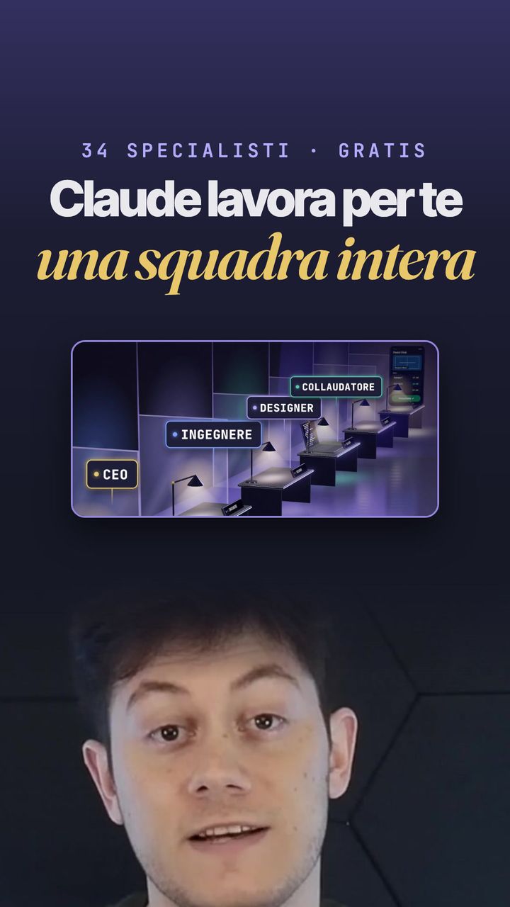 Claude lavora per te una squadra intera
